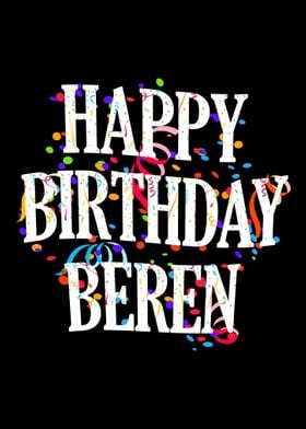 Happy Birthday Beren