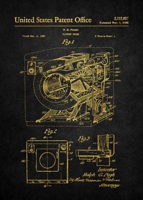 98 Clothes Dryer Patent