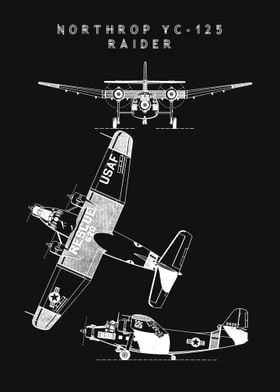 YC 125 Raider Blueprint