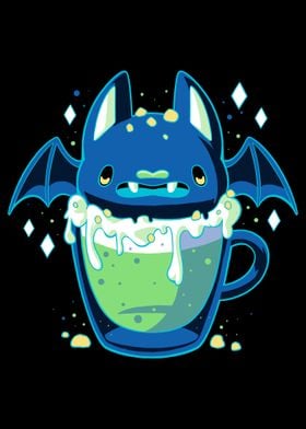 Cute Bat Drink
