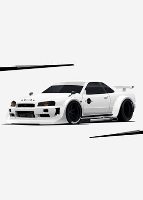 Nissan Skyline GTR R34