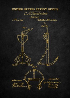 15 Old Anchor Patent 1864