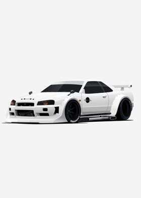 Nissan Skyline GTR R34