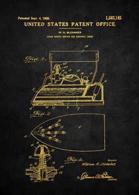 97 Steam Iron Patent