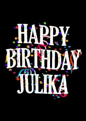 Happy Birthday Julika