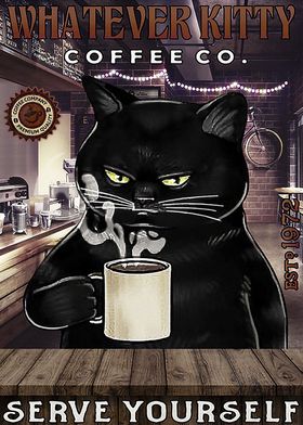 Black Cat Coffee What Ever