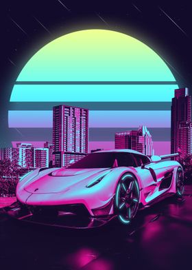 SYNTHWAVE SUPERCAR