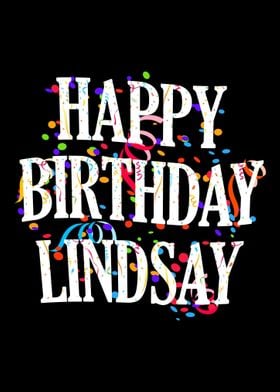 Happy Birthday Lindsay