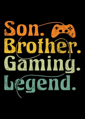 Son Brother Gaming Legend 