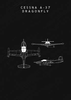 A37 Dragonfly Blueprints