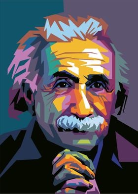 Albert Einstein in Popart