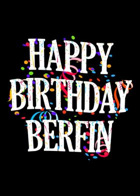 Happy Birthday Berfin