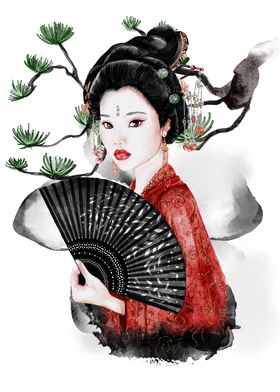 Japanese geisha