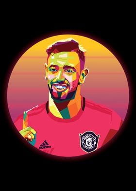 Bruno Fernandes Pop Art