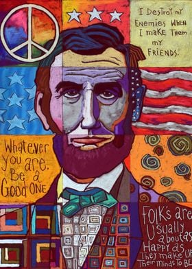 Abraham Lincoln Collage
