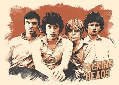 Talking Heads Poster Art