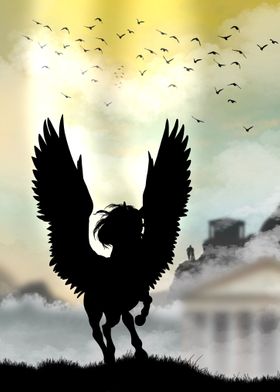 Pegasus Silhouette