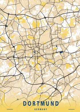 Dortmund Stadtplan Map