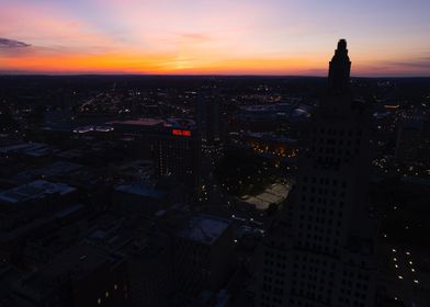 Providence RI Sunset