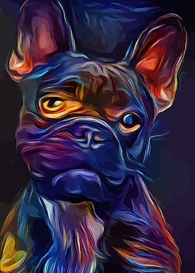 French Bulldog Black