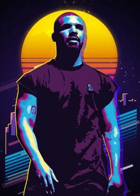 drake retro 80s