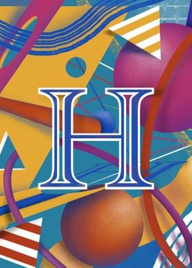 Letter H