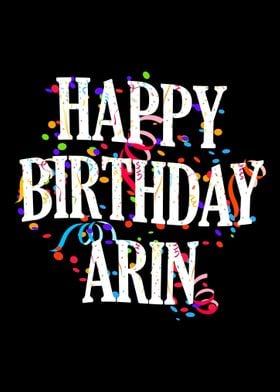 Happy Birthday Arin