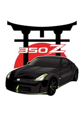 Nissan 350z Black