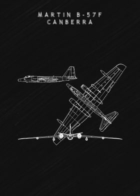 B57F Canberra Blueprint