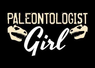 Paleontologist Girl Dino