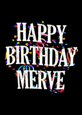 Happy Birthday Merve