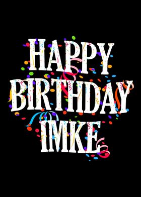 Happy Birthday Imke