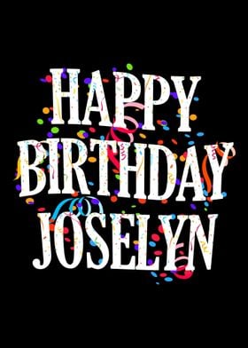 Happy Birthday Joselyn