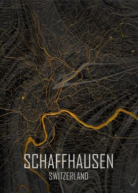 Schaffhausen Map
