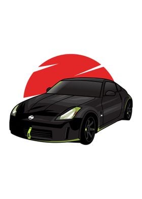 Nissan 350z Black