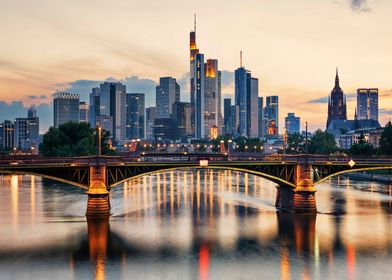 Frankfurt Sunset