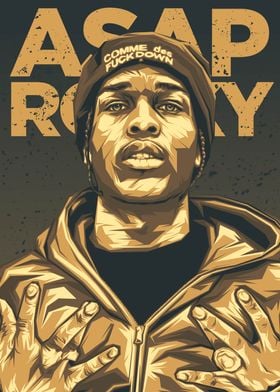 Asap Rocky Rapper Hip Hop