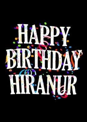 Happy Birthday Hiranur