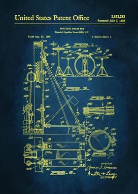 7 Drum Set Patent