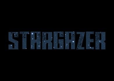 Stargazer Lettering Stars