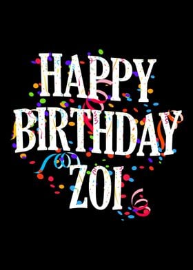 Happy Birthday Zoi