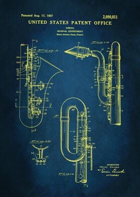 2 Saxophone Patent