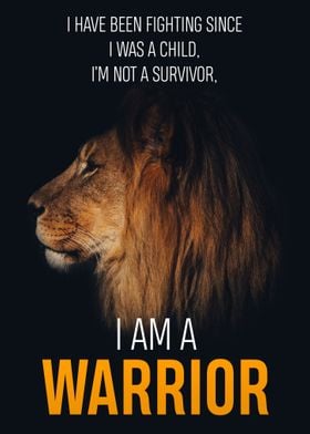 Lion warrior