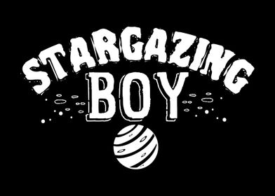 Stargazing Boy Astronomy