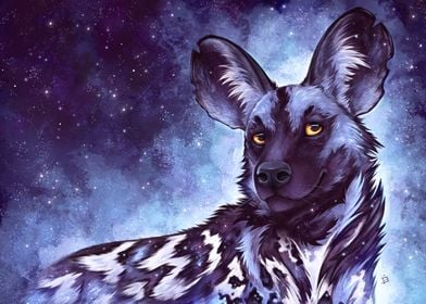 Cosmic Painted Dog