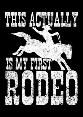 Rodeo Cowboy Riding