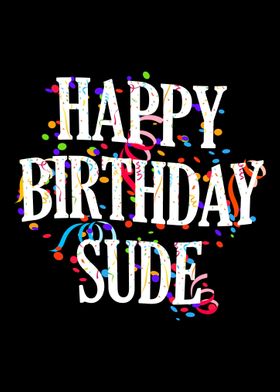 Happy Birthday Sude