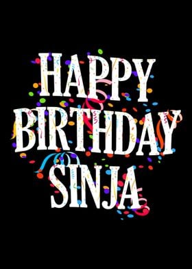 Happy Birthday Sinja