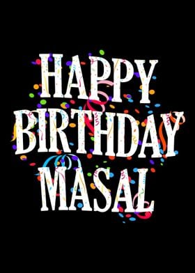 Happy Birthday Masal