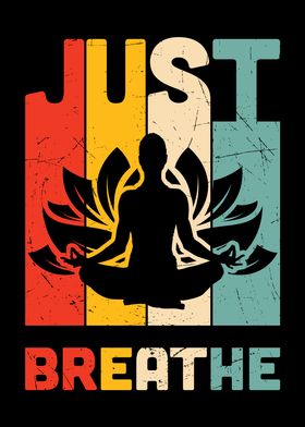 Just breath Yoga Retro